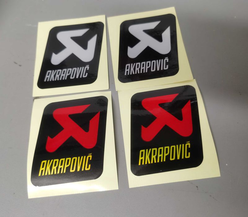 Autocolantes escape Akrapovic - 4€ cada