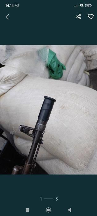 Комплект АКС -тромікс, буфер віддачі, захисний ковпачок і тильник.