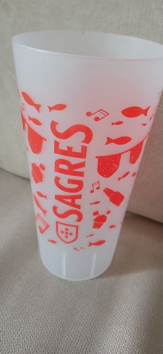 Copo de plástico Sagres