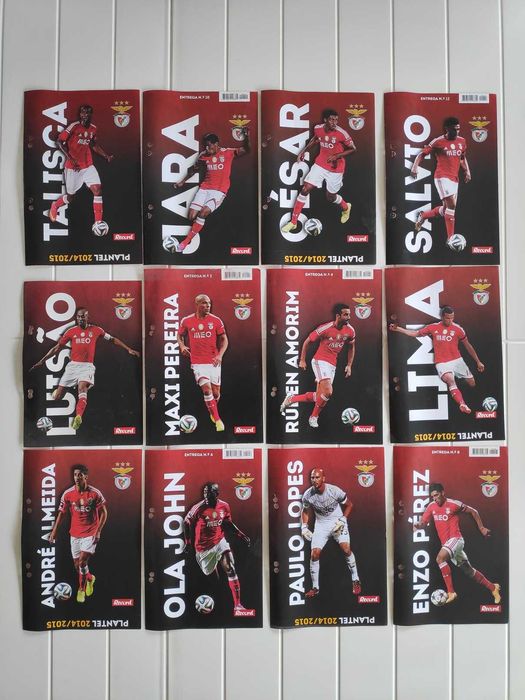 Colecção Record - Plantel Benfica 2014 a 2015