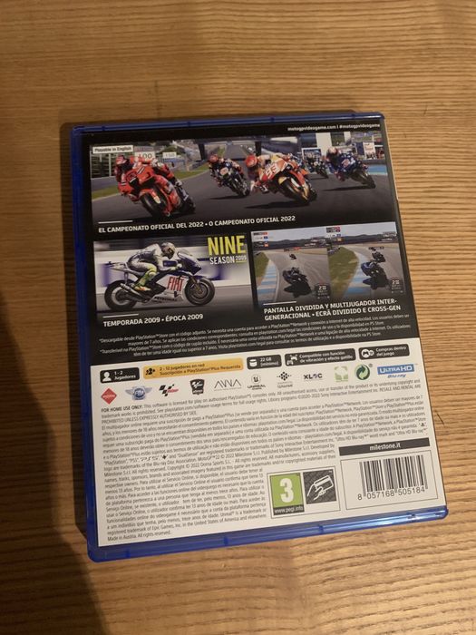 Moto GP 22 PS5 + Bónus