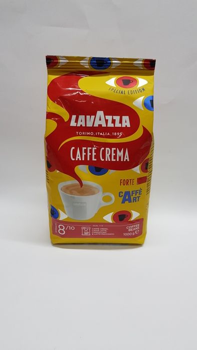 Lavazza Cafe Crema Forte Cafe Art Ziarnista  1 kg z Niemiec