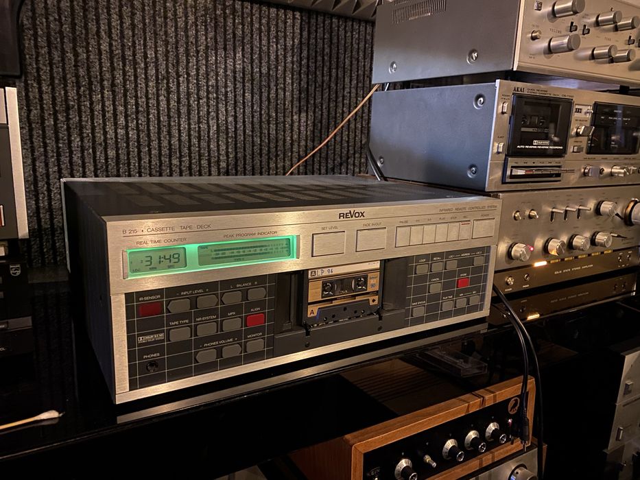 Revox b215 najlepszy magnetofon kasetowy świata. Serwis/Gwarancja