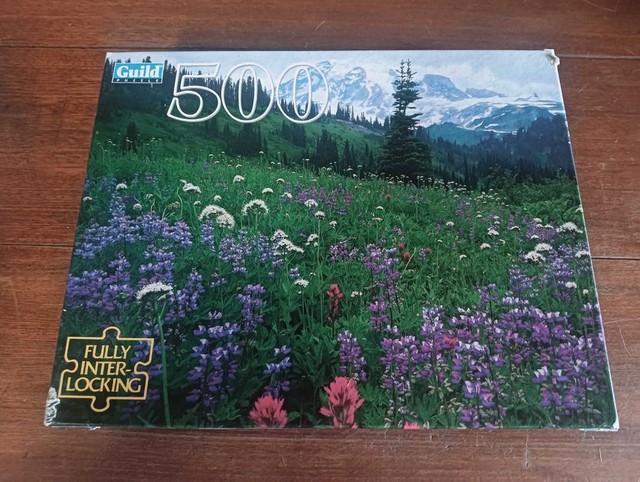 Puzzles 500 e de 1000 peças MB