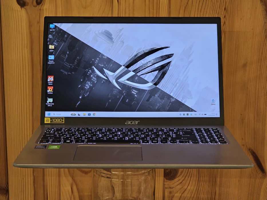 Acer 15.6"/i5 1135G7/MX 350/RAM 12GB/SSD 256GB