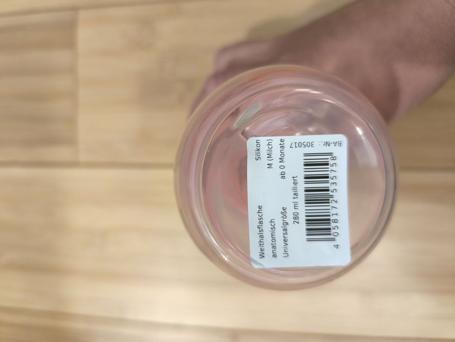 Nowa butelka dla dziecka