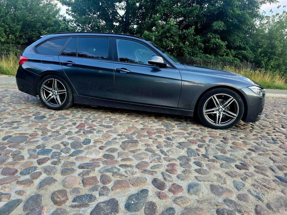 F31 BMW Kombi HUD hak martwe pole podgrzewana kierownica 318 D faktura