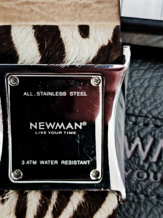 NEWMAN Live Your Time Часы Италия Оригинал Zebra Часы Ньюмана
