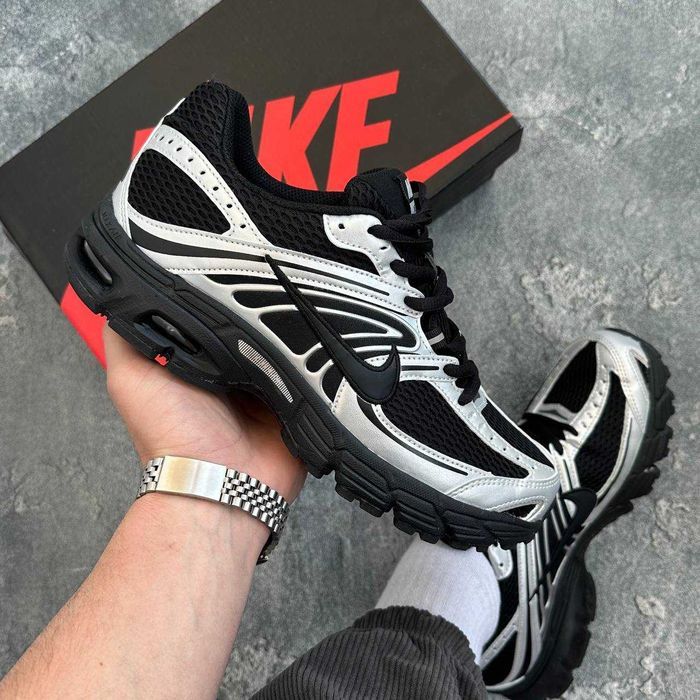 АКЦІЯ! Nike Air Max Moto 2K black/silver 41 42 43 44 45 найк