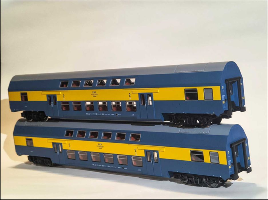 Wagony piętrowe PKP Piko H0