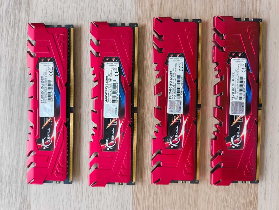 G.SKILL Ripjaws 4 DDR4 32GB (4x8GB) 2666MHz CL15