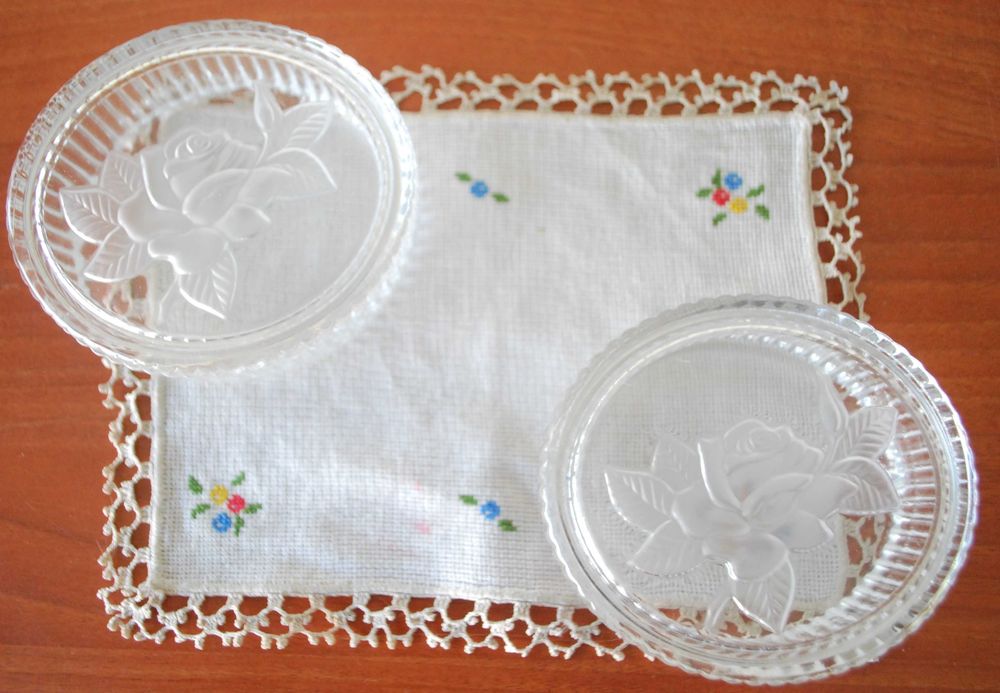 Guarda Jóias em Vidro Lapidado Cristal D´Arques