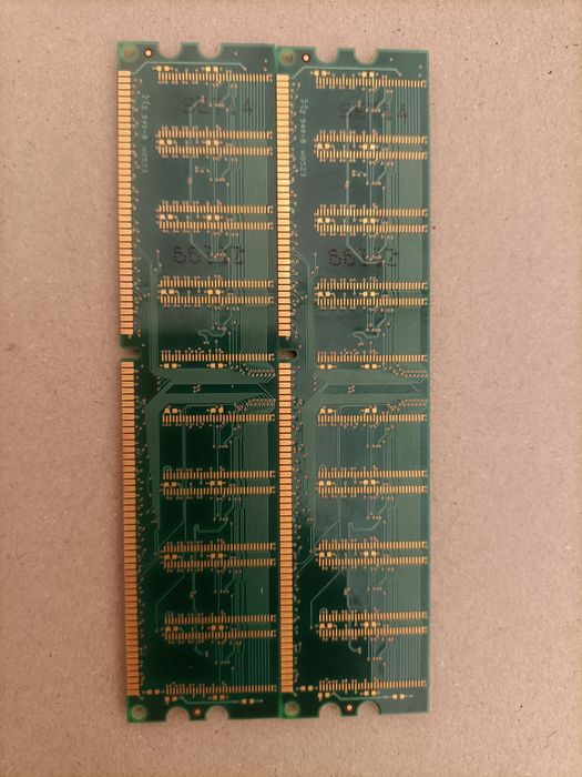 Pamięć RAM DDR2 KINGSTON kvr400x64c3ak2/512 2x 256 sparowane kości ram