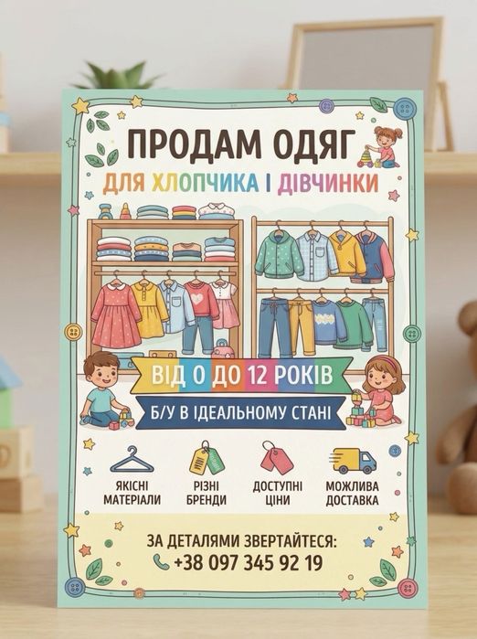 Одяг для дівчинки