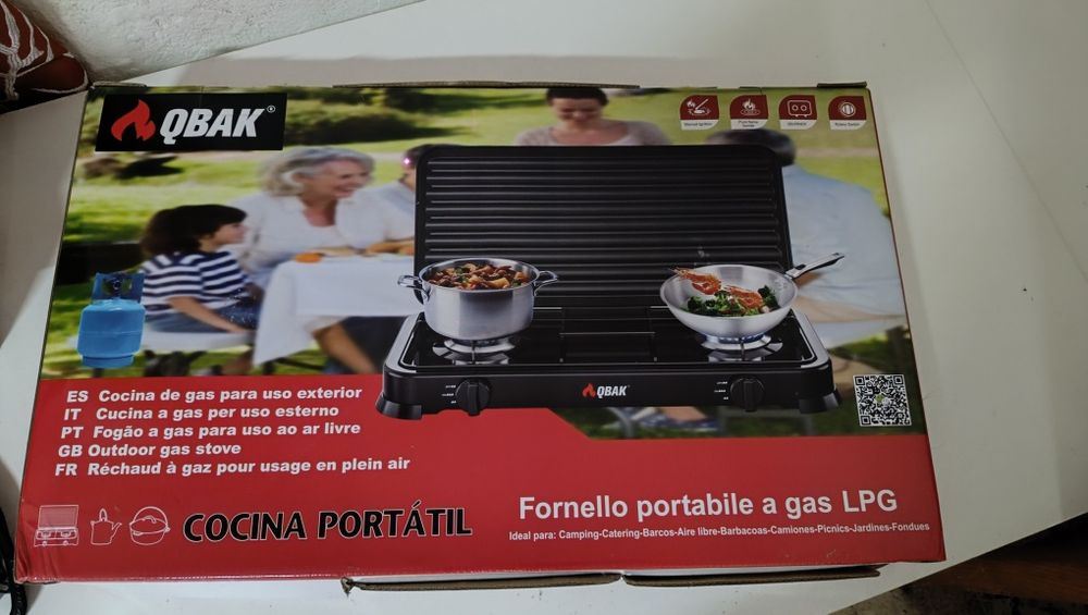 Fogão a gás 2 bocas