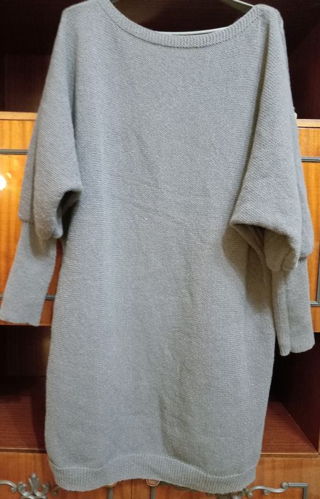 Жіноча, в'язана сукня  56-58р  2 XL