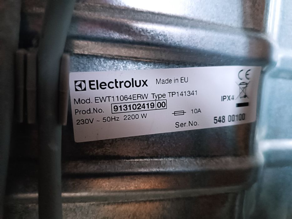 Pralka Elektrolux EWT11064ERW w całości lub na części