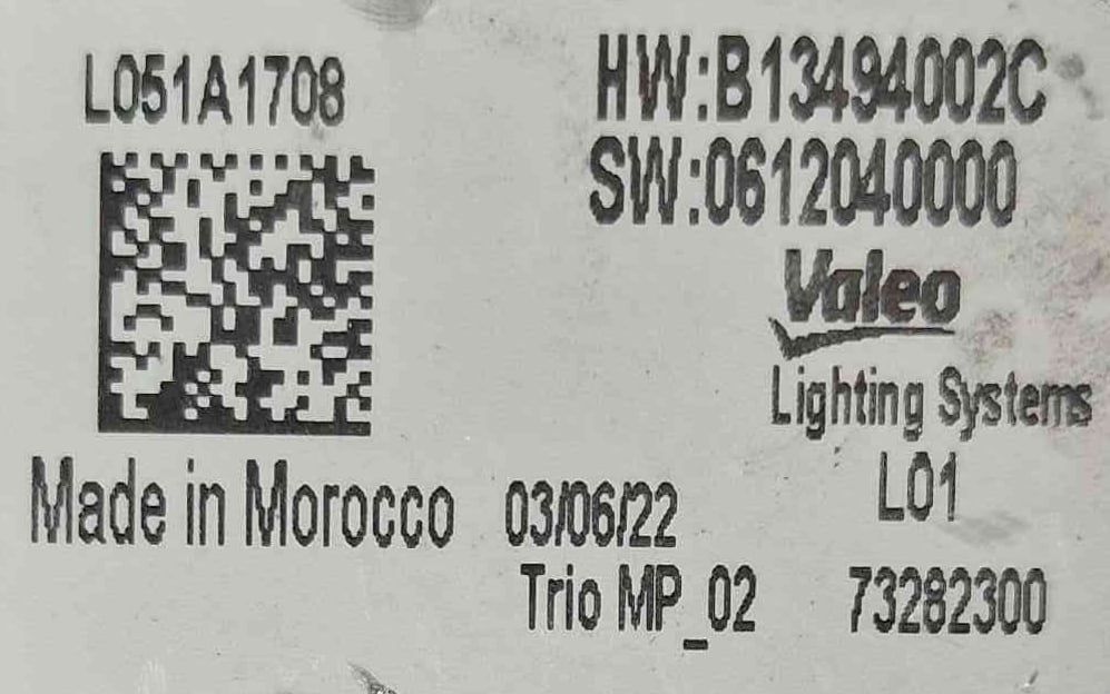 Balastro Xénon / Módulo LED B13494002C - OPEL CORSA F