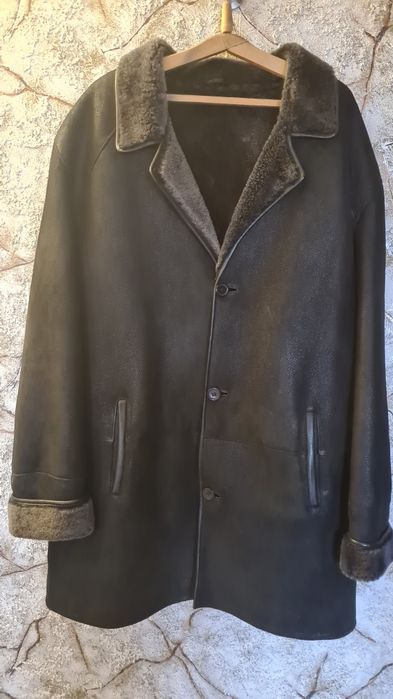 Дублянка замшева чоловіча зимова