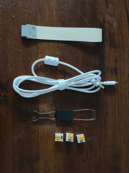 Teclado Magnético IYX MU68 Pro Branco / Base Alumínio