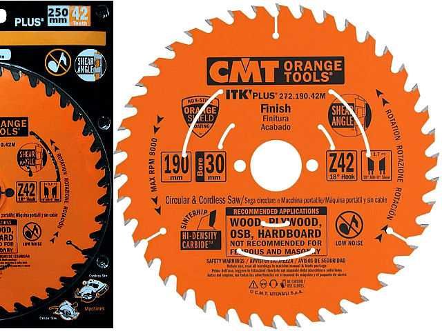 CMT 272.190.42M Tarcza Piła Widiowa do cięcia drewna 190x30 Z42