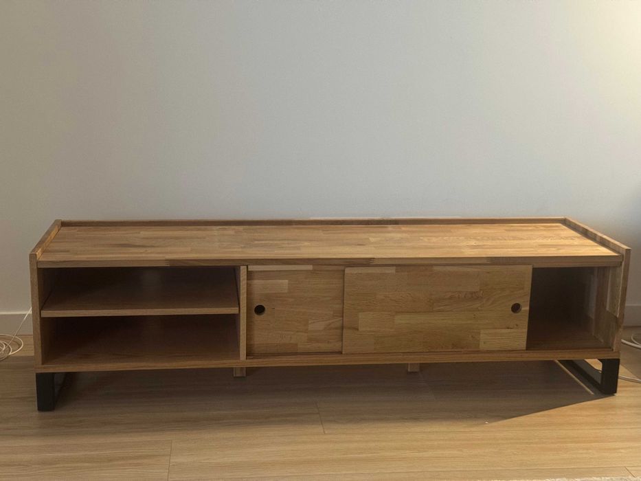 Móvel TV carvalho maciço