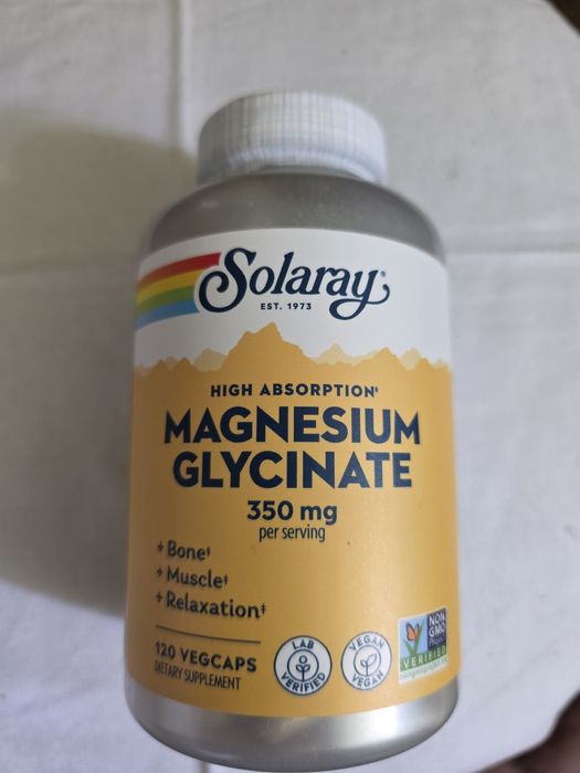 Гліцинат магнію Solaray Magnesium Glycinate