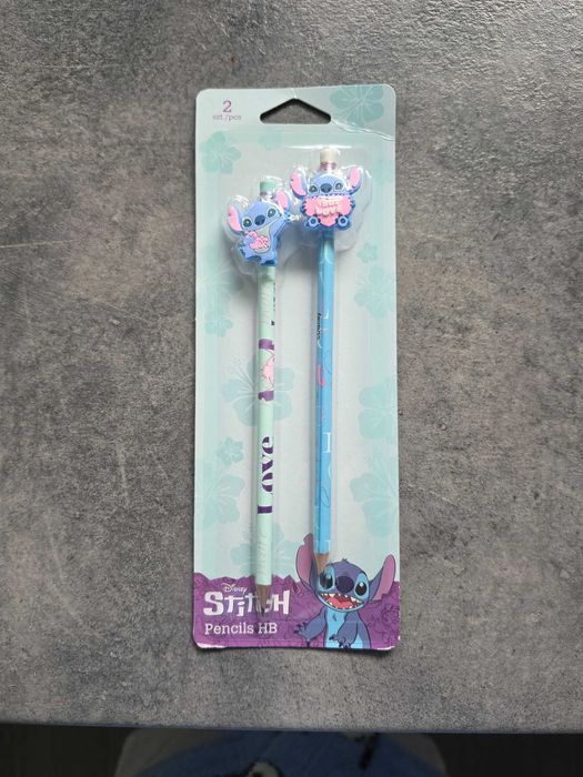 Nowe ołówki HB - komplet 2 sztuki Stitch