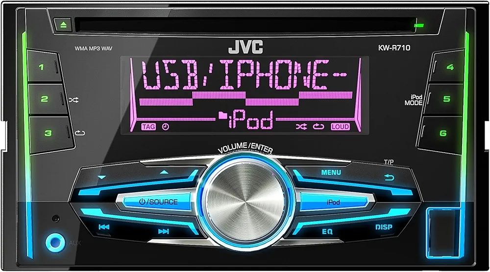 radio samochodowe 2 DIN JVC KW-R510
