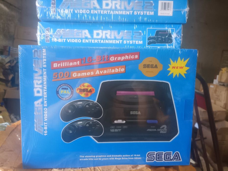 Игровая приставка sega mega drive 2 , Сега 16 бит