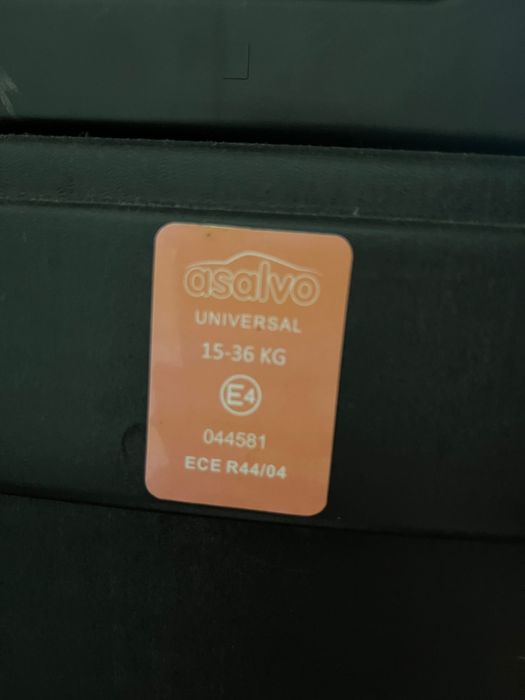 Cadeira auto grupo III/ Asalvo 15/36kg