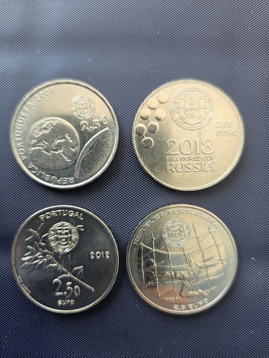 Moedas Comemorativas UNC Portugal