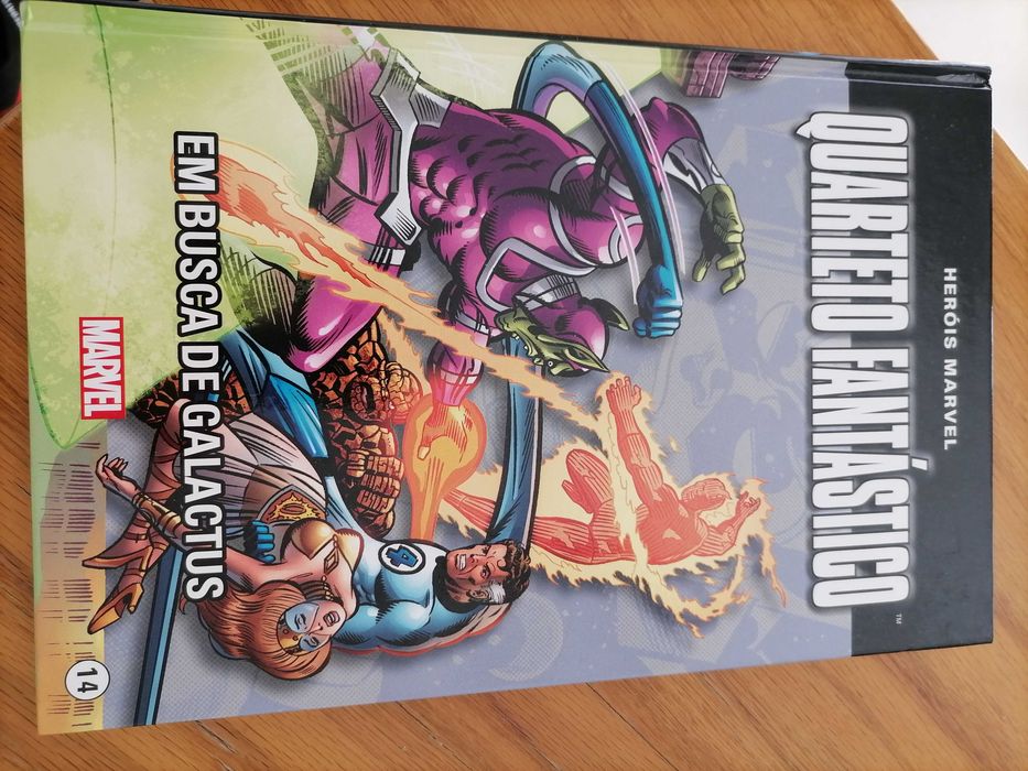 Livro banda desenhada Marvel