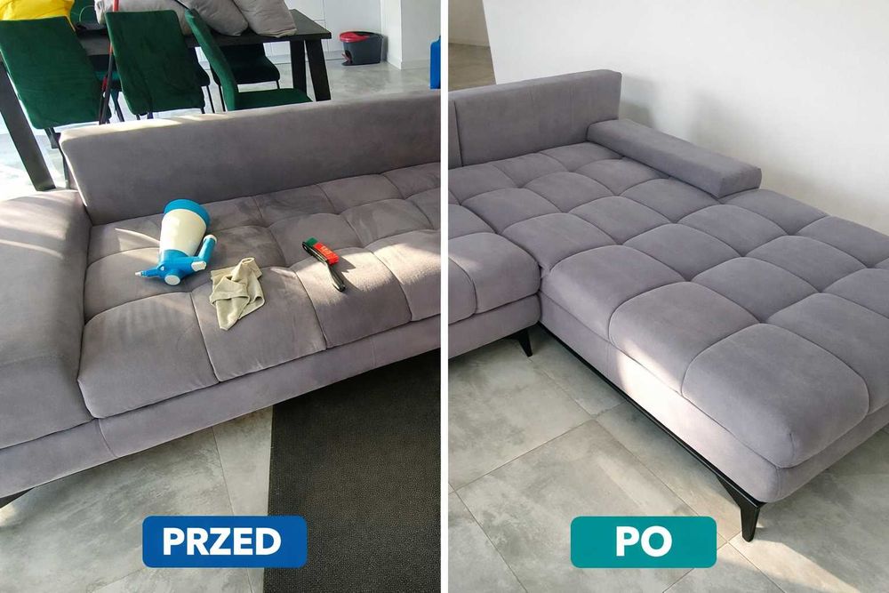 Pranie tapicerki, dywanów, wykładzin i materacy | -20% + Dojazd GRATIS