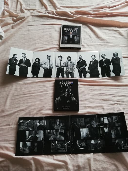 Série "House of Cards" - 1a e 2a temporada completas (portes grátis)
