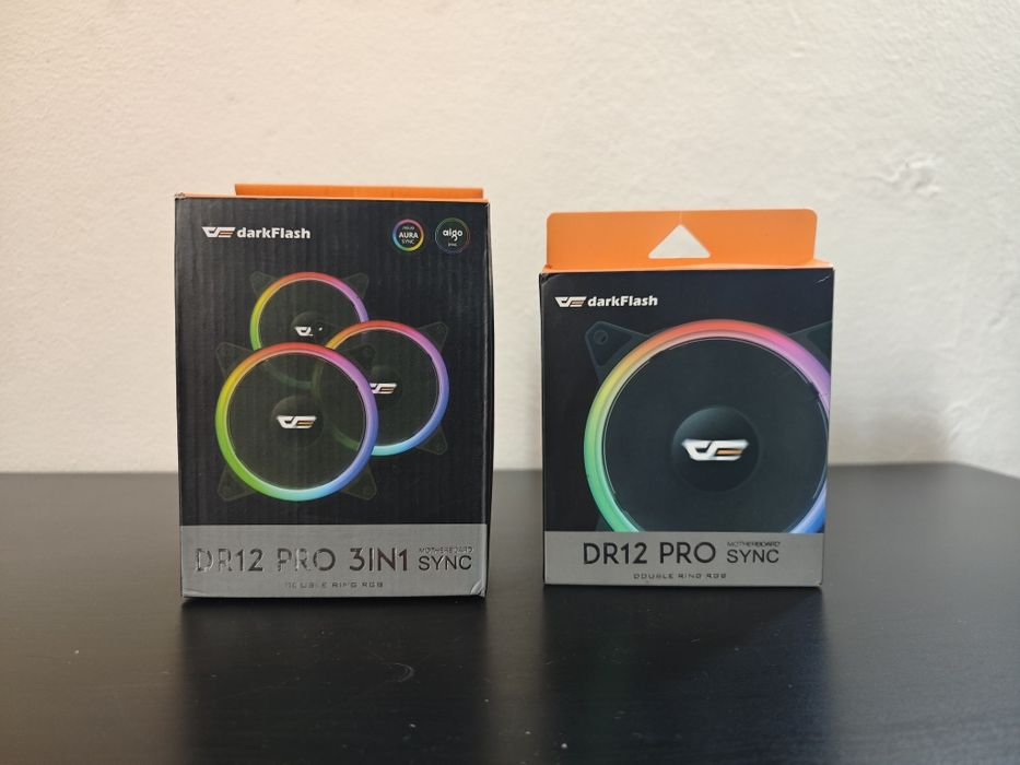 4 Fans Darkflash DR12 Pro (Defeito)