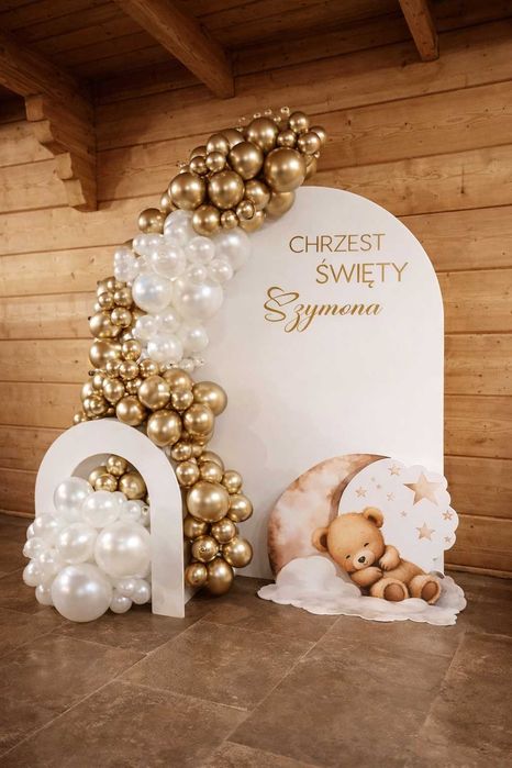 Dekoracje, ścianki balonowe