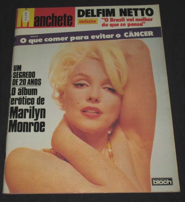 Revista Manchete 1582 Marilyn Monroe