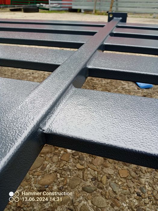 Balustrada balkonowa stalowa ocynk+ral