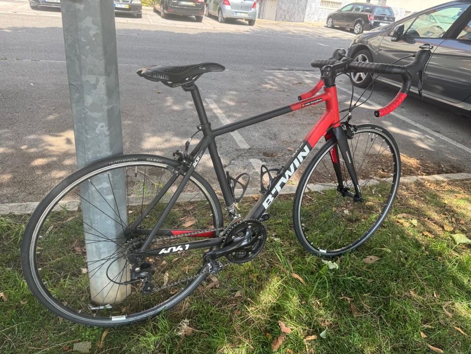 bicicleta de estrada triban 520