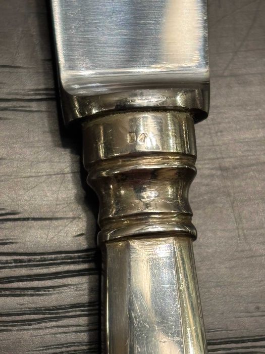 Faqueiro em Prata maciça, modelo Caninhas