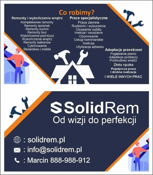 Uwaga mamy wolny termin w tym tygodniu, generalne remonty!