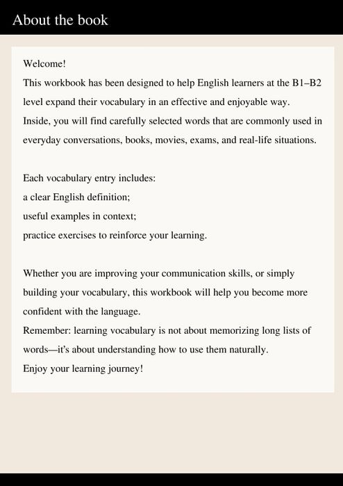 English Workbook