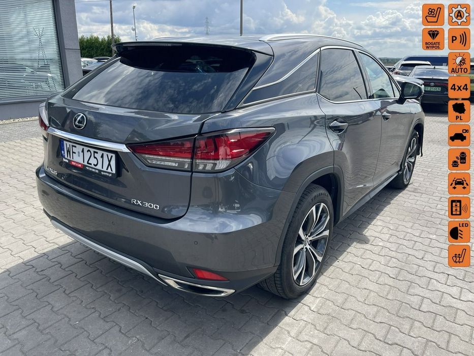 Lexus RX 300t AWD Skóra Pamięć Kamera Podgrzewanie Kamera