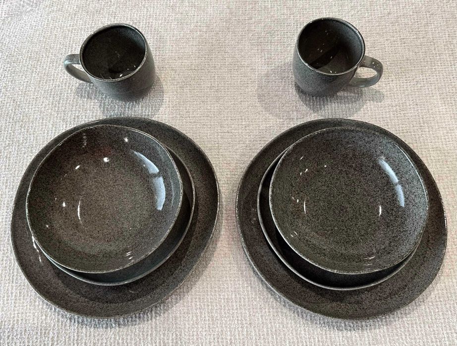 Conjunto de louça COSTMARY – 8 peças, novo