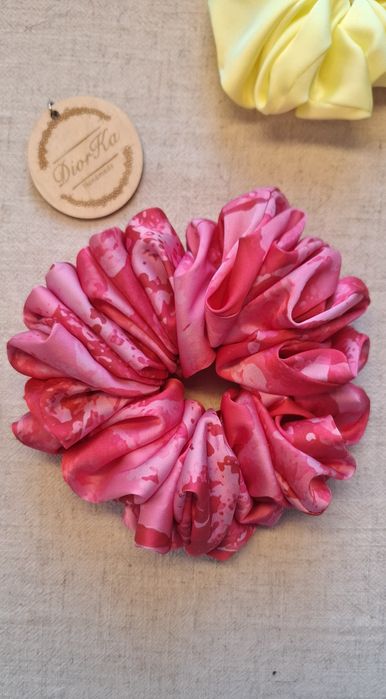 Gumka do włosów scrunchie duża