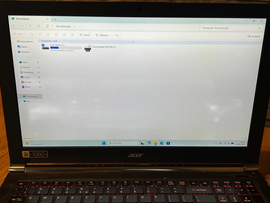 Laptop Acer Nitro i5 SSD nVidia GTX 4GB Win 11
