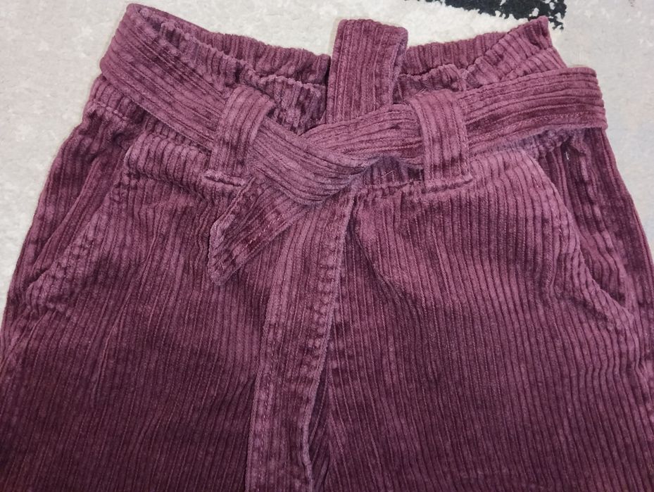Вельветові штани на резинці
