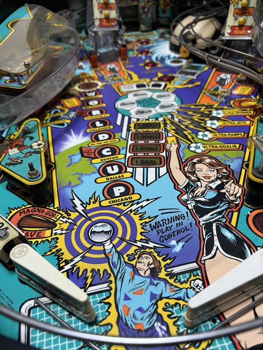 Flipper BALLY campeonato mundo Futebol