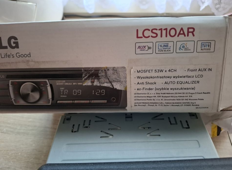 Sprzedam radioodtwarzacz samochodowy LG